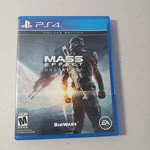 Mass Effect: Andromeda Deluxe Edition (Sony PlayStation 4, Game 2017) Used Works